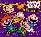 Rugrats - Time Travelers (USA) Title Screen